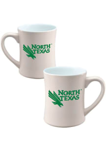 North Texas Mean Green 16 oz Primary Full Color Logo Mug