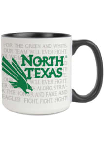 North Texas Mean Green 20 oz Fight Song Mug
