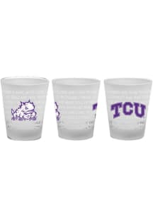 TCU Horned Frogs 1.5 oz Fight Song Shot Glass