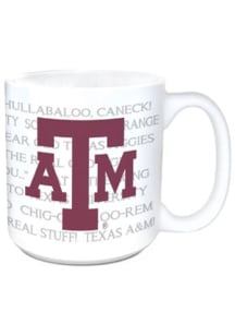 Texas A&amp;M Aggies 20 oz Fight Song Mug
