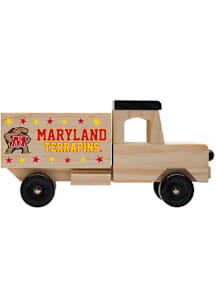 Maryland Terrapins Wooden Toy Truck Car