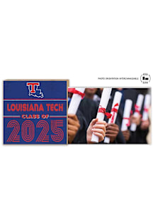 Louisiana Tech Bulldogs Class of 2025 unique photo frame Picture Frame - Blue