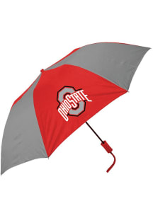 Red Ohio State Buckeyes Two Tone Umbrella