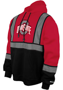 Buffalo Outdoors Ohio State Buckeyes Mens Red Safety Hood