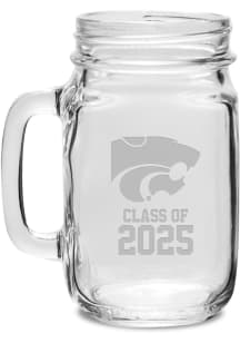 White K-State Wildcats Class of 2025 Jar Stein