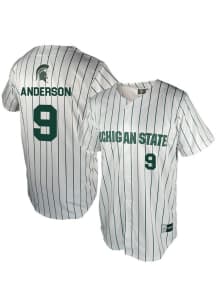 Jacob Anderson Genuine Collective Mens White Michigan State Spartans NIL Jersey
