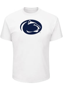 Penn State Nittany Lions Mens White Primary Logo Big and Tall T-Shirt