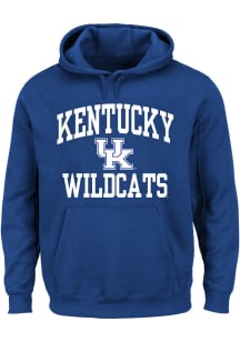 Kentucky Wildcats Mens Blue Team Fleece Big and Tall Hooded Sweatshirt