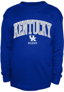 Kentucky Wildcats Mens Blue Thermal Big and Tall Long Sleeve T-Shirt