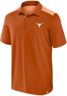Texas Longhorns Mens Burnt Orange Contrast Big and Tall Polos Shirt