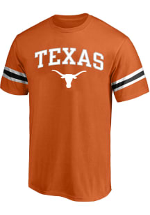 Texas Longhorns Mens Burnt Orange Arm Piece Knit Big and Tall T-Shirt