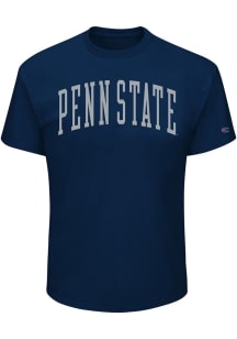 Penn State Nittany Lions Mens Navy Blue Arch Name Big and Tall T-Shirt