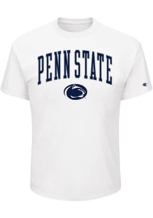 Penn State Nittany Lions Mens White Arch Mascot Big and Tall T-Shirt