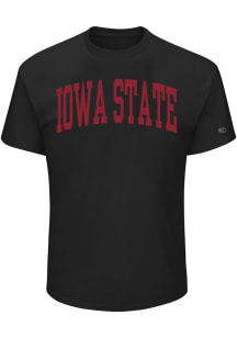 Iowa State Cyclones Mens Black Arch Name Big and Tall T-Shirt