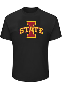 Iowa State Cyclones Mens Black Primary Logo Big and Tall T-Shirt