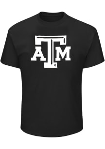 Texas A&amp;M Aggies Mens Black Primary Logo Big and Tall T-Shirt