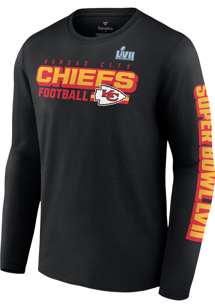 Kansas City CHIEFS T- Shirt Football Super Bowl LVII Champions Small-3X