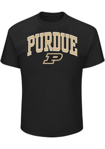 Purdue Boilermakers Mens Black Arch Big and Tall T-Shirt