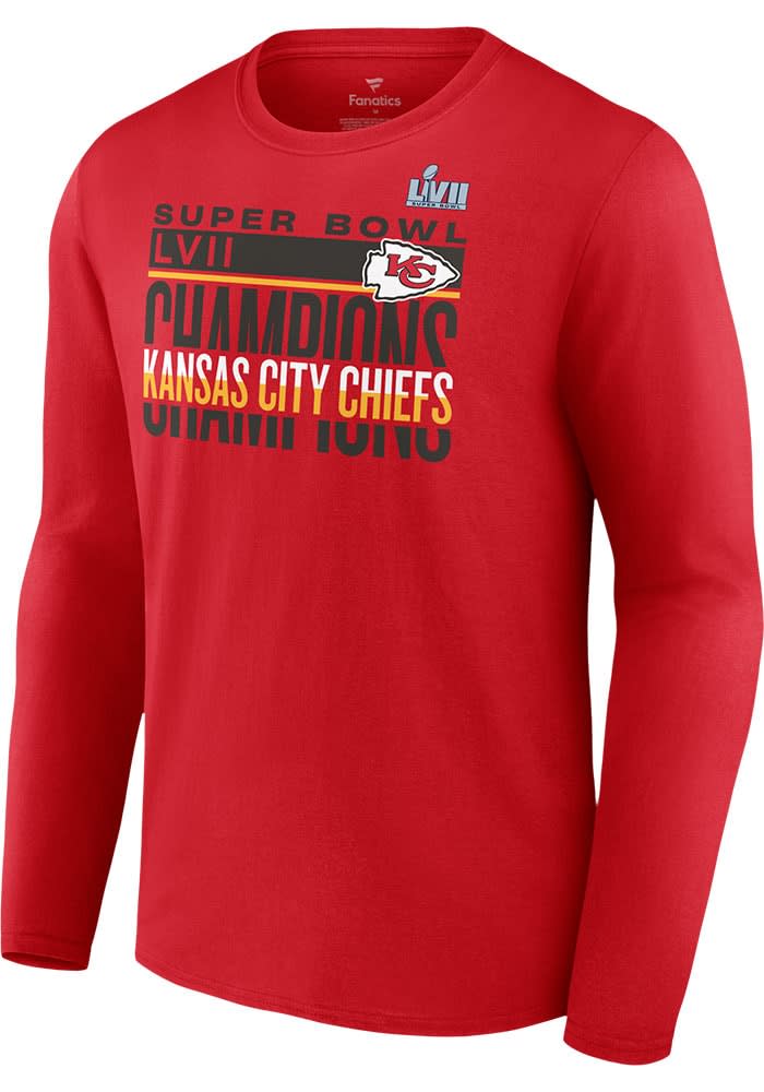 Kansas City Chiefs Nike Womens Super Bowl Lvii Champions Parade Shirt  Longsleeve