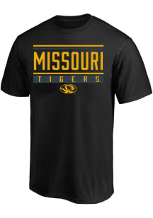 Missouri Tigers Mens Black Pop Print Big and Tall T-Shirt