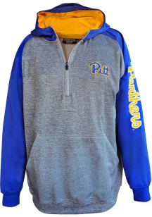 Mens  Pitt Panthers Space Dyed Big and Tall Hooded Sweatshirt