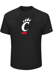 Cincinnati Bearcats Primary Team Logo Big and Tall T-Shirt - Black