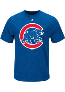 Chicago Cubs Mens Blue Team Big and Tall T-Shirt