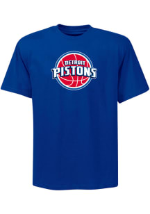 Detroit Pistons Mens Blue Team Big and Tall T-Shirt