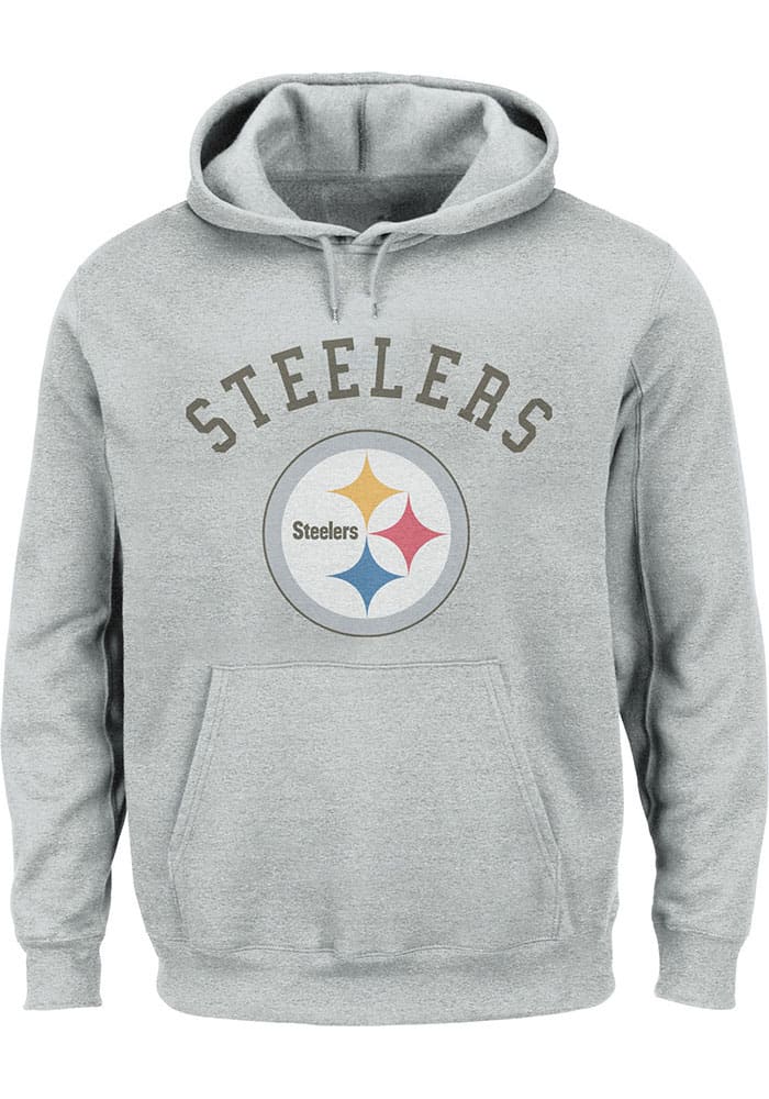 Steelers New Era 2023 NFL Draft Cross Over Hoodie - 3XL