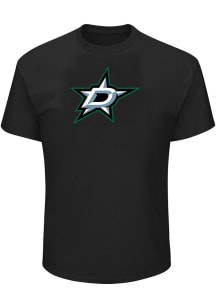Dallas Stars Mens Black Logo Big and Tall T-Shirt