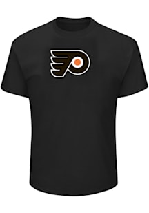 Philadelphia Flyers Mens Black Logo Big and Tall T-Shirt