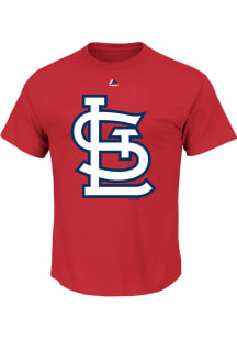 St Louis Cardinals Mens Red Logo Big and Tall T-Shirt