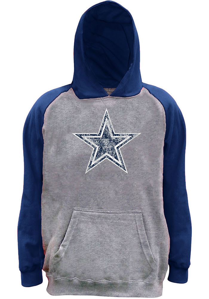 Buy Dallas Cowboys Big & Tall Raglan Short Sleeve Pullover Hoodie