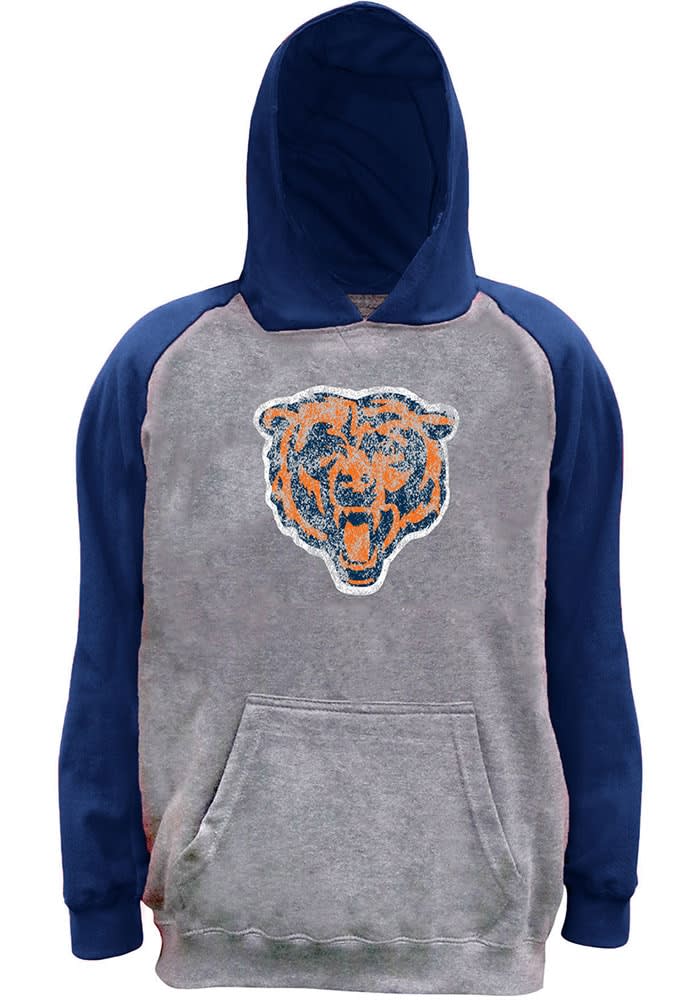 Officially Licensed NFL Chicago Bears Men's Justin Fields Raglan