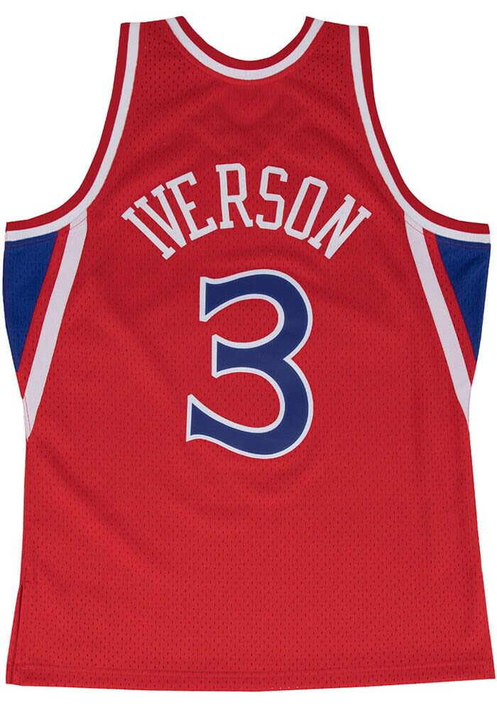 Allen iverson outlet 76ers throwback jersey