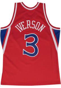 Allen Iverson Philadelphia 76ers Profile Throwback Jersey Big and Tall