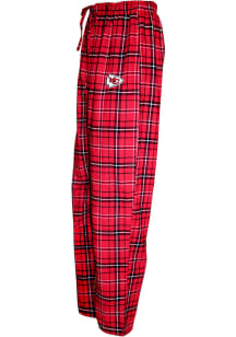 Kansas City Chiefs Mens Red Flannel Big and Tall Sweatpants