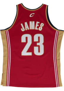 LeBron James Cleveland Cavaliers Profile Throwback 06-07 Jersey Big and Tall