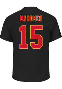 Patrick Mahomes Kansas City Chiefs Mens Name And Number Big and Tall Player Tee - Black
