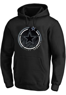 Dallas Cowboys Mens Black Pullover Hood Big and Tall Hooded Sweatshirt