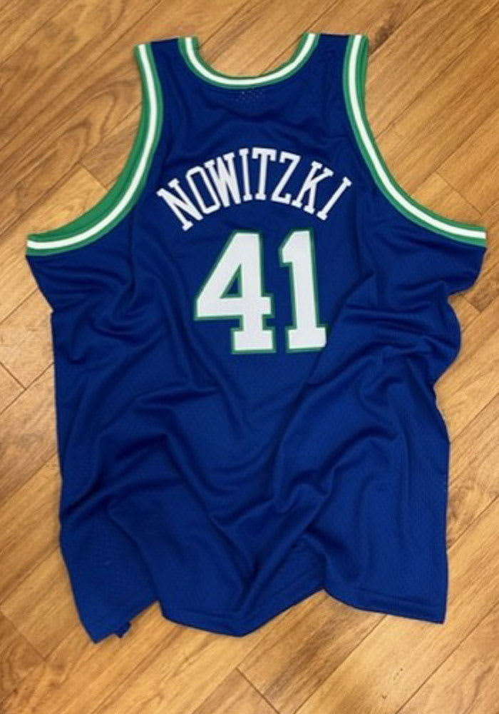 Dirk Nowitzki Dallas Mavericks Profile Throwback 98-99 Jersey Big and Tall