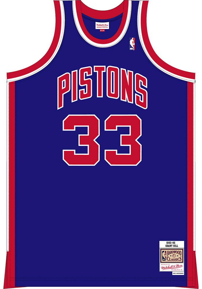 Mitchell & NESS: Grant Hill Detroit Pistons Alt Jersey S