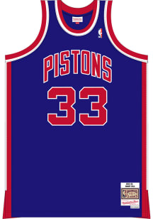 Grant Hill Detroit Pistons Profile Throwback Swingman Jersey