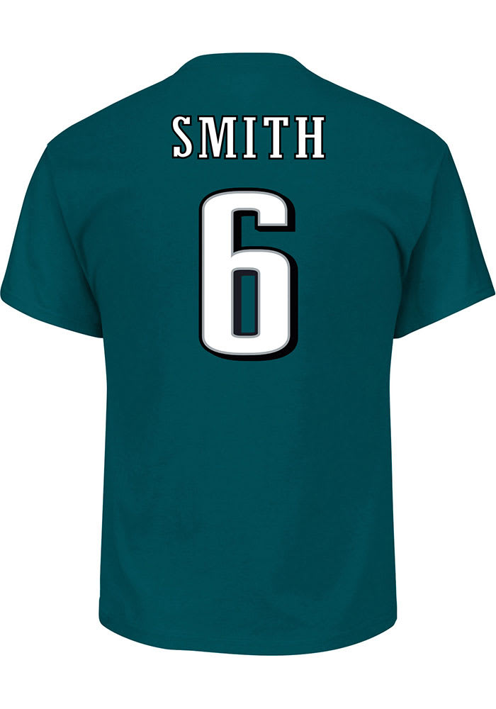 Women's Nike DeVonta Smith Midnight Green Philadelphia Eagles Player Name &  Number T-Shirt