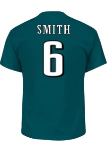 Devonta Smith Philadelphia Eagles Mens Name And Number Big and Tall Player Tee - Teal