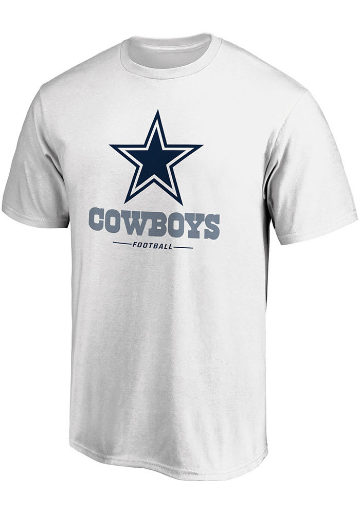 Dallas Cowboys Mens White Big and Tall Big and Tall T-Shirt