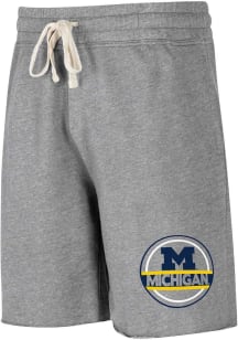 Michigan Wolverines Mens Grey Mainstream Big and Tall Shorts