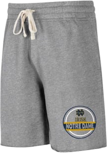 Notre Dame Fighting Irish Mens Grey Mainstream Big and Tall Shorts