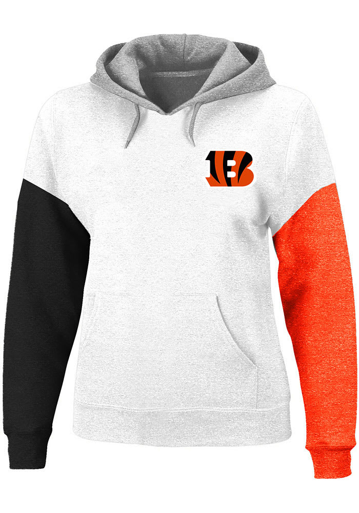 Cincinnati Bengals Womens Resurgence Hoodie - Charcoal