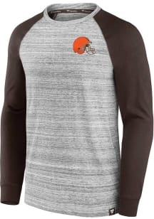 Cleveland Browns Skeleton Crewneck Sweatshirt - Browns Pumpkinhead Helmet  Halloween Football Men's & Women's T-Shirt- Design 9